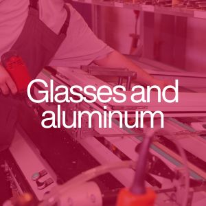 Glasses and aluminum in san miguel de allende